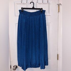 Vintage Stefanie Blue and Black Skirt